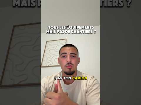 Tout … sauf des chantiers ?